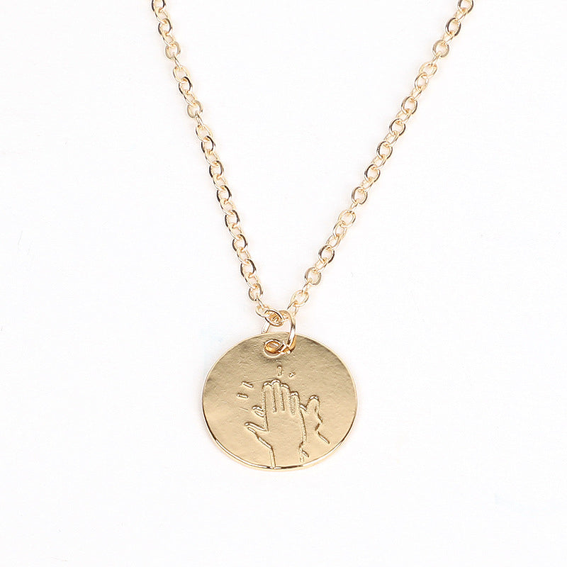 Crafted Multi-Gesture Clavicle Necklace