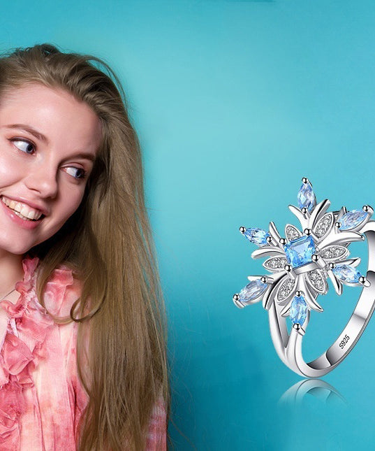 Iconic Peacock Feather Ring