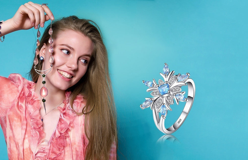 Iconic Peacock Feather Ring