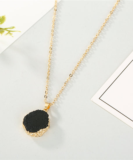 Twinkle Sunflower Resin necklace