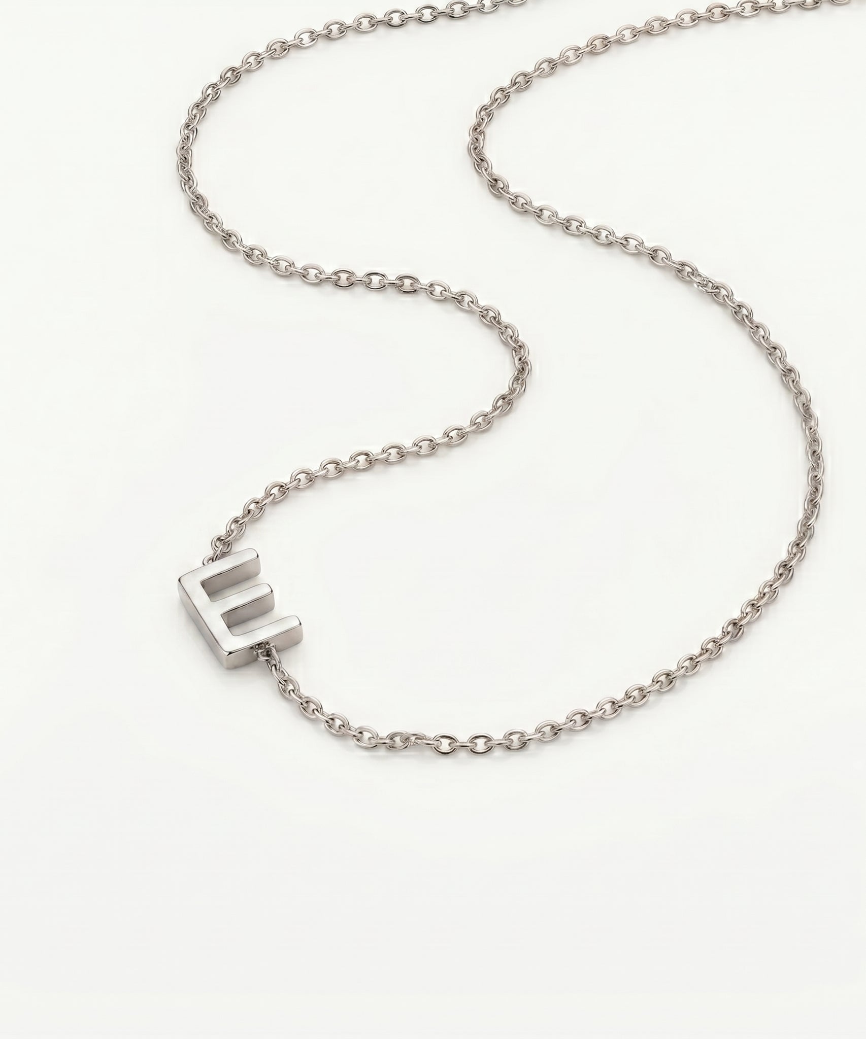 Personalized Lustrous Letter Necklace | DESCRIPTION