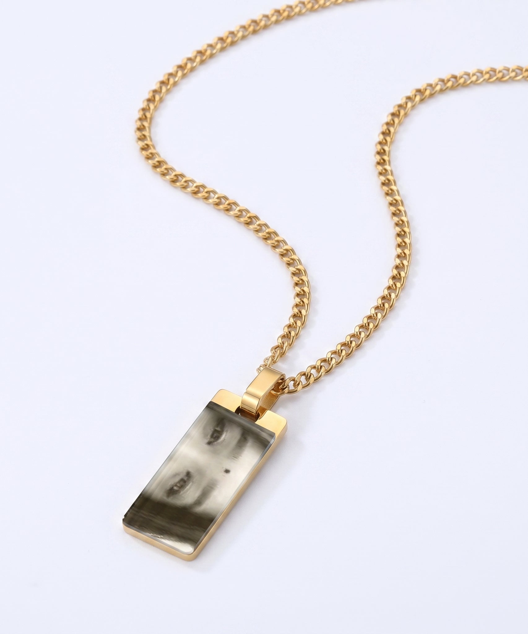 Customized Eyes Photo Necklace
