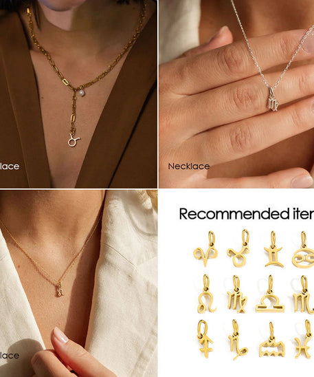 Shine-Bright Zodiac Constellation Pendant (WITHOUT Necklace)