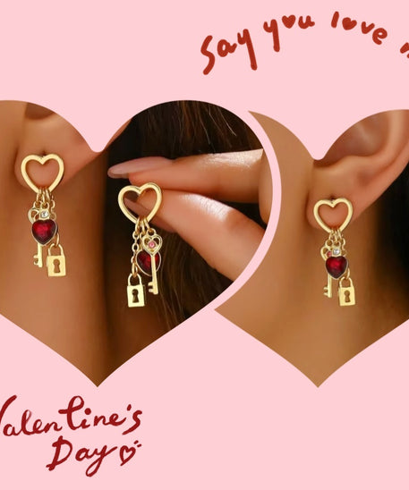 "Say You love Me" Luxury Love Earrings