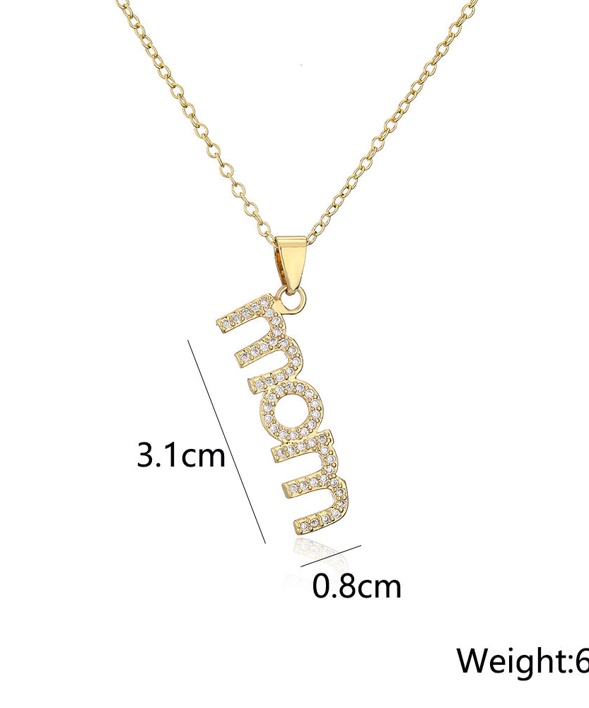 I'm MOM Pendant Necklace