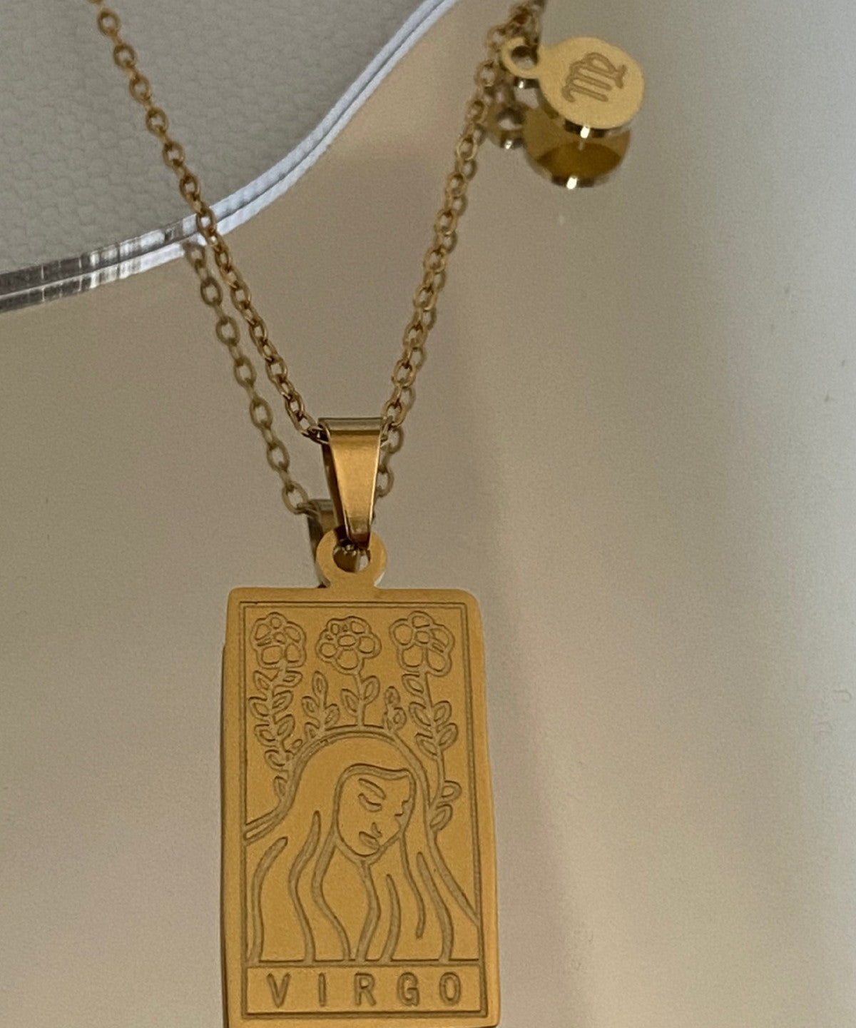 Constellation Engraved Clavicle Necklace