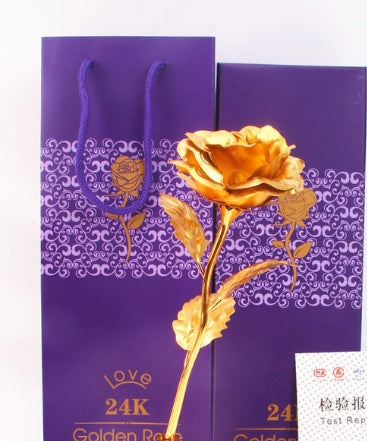 Glam Gold Rose Gift Box