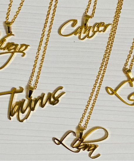 Personalized Handwritten Name Necklace