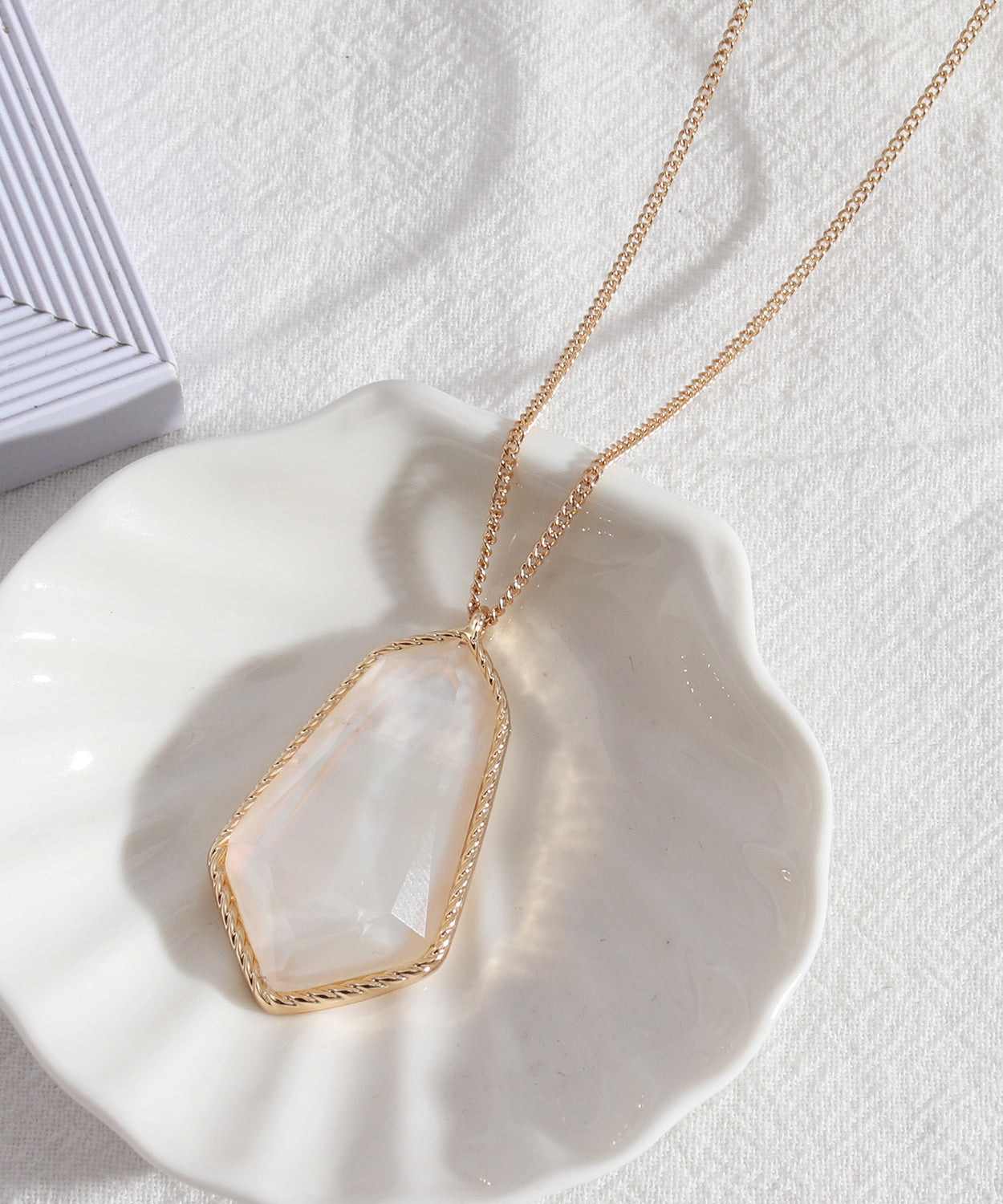 Moonbeam Abalone Shell Necklace