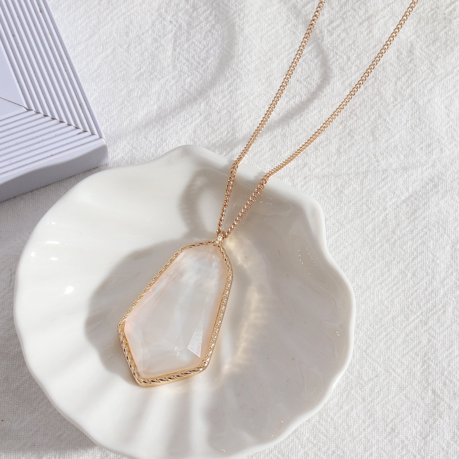 Moonbeam Abalone Shell Necklace