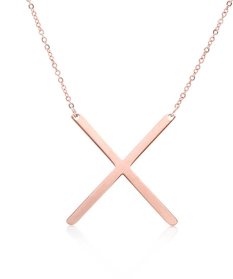 Customized Initial Letter Necklace