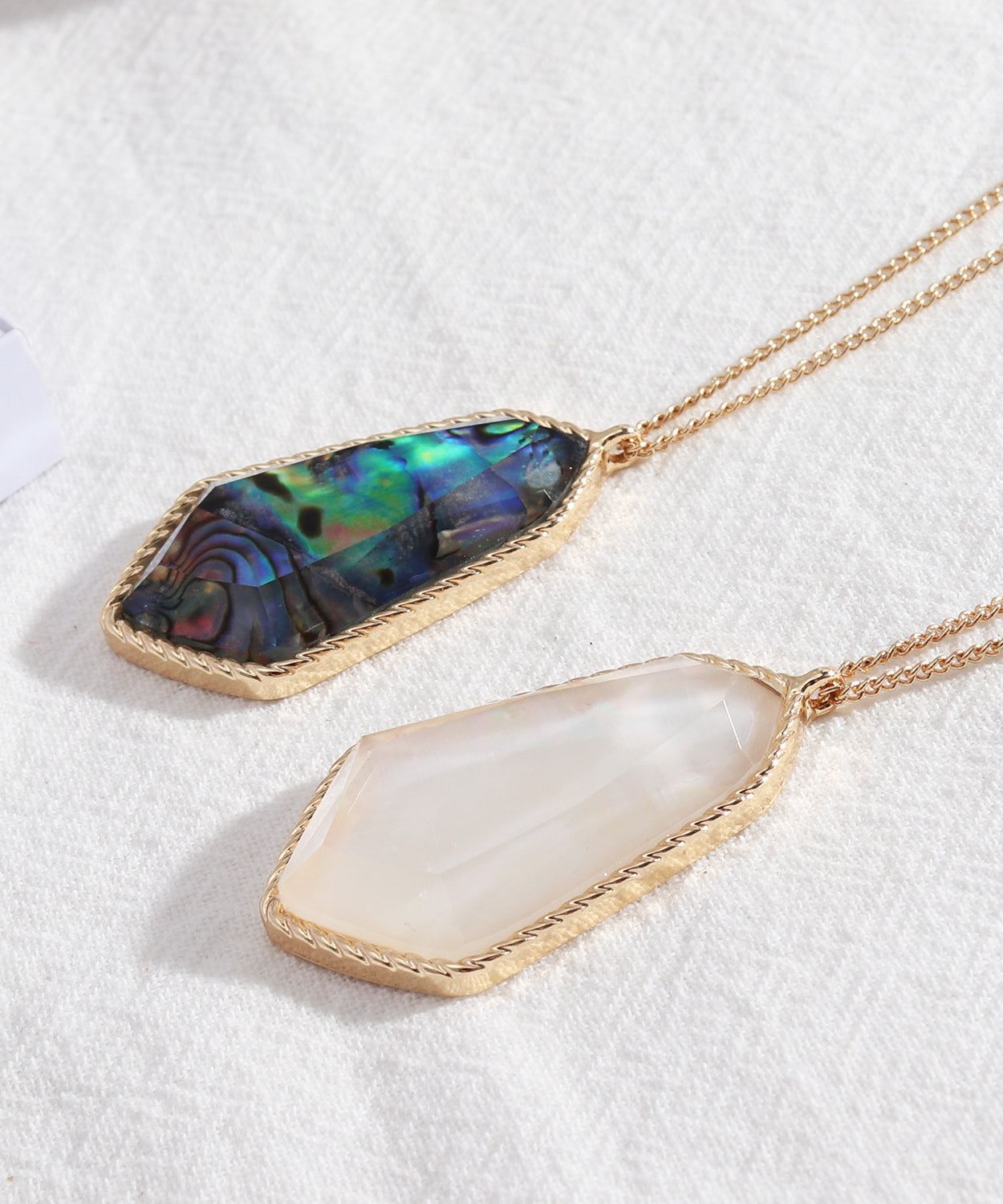 Moonbeam Abalone Shell Necklace