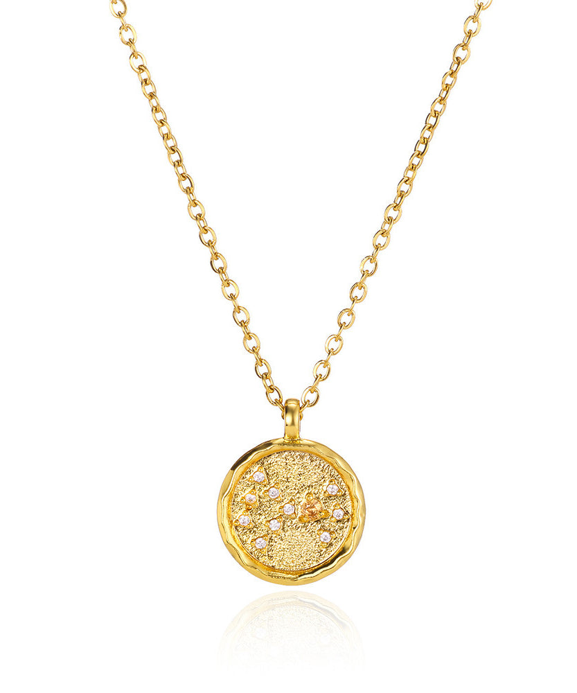 Brilliant Constellation Star Map Necklace