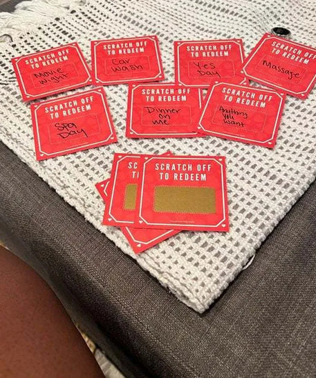 Love Scratch-off Custom DYI Gift Pouch