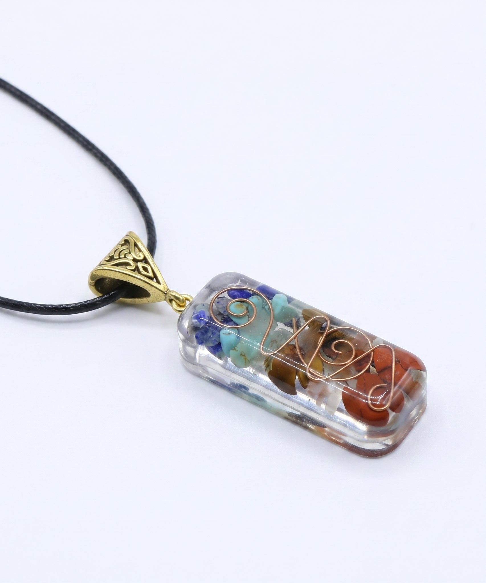 Earthbound Colorful Gravel Necklace