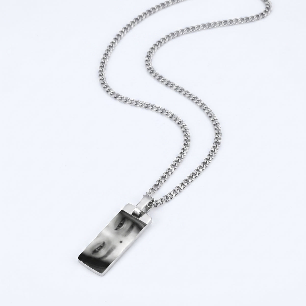 Customized Eyes Photo Necklace
