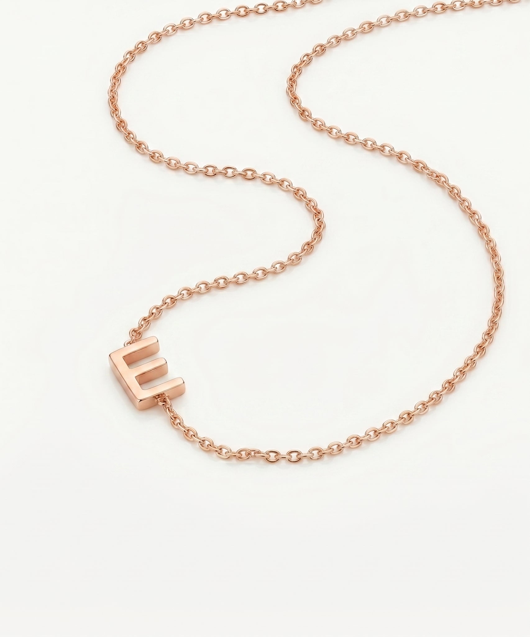 Personalized Lustrous Letter Necklace | DESCRIPTION
