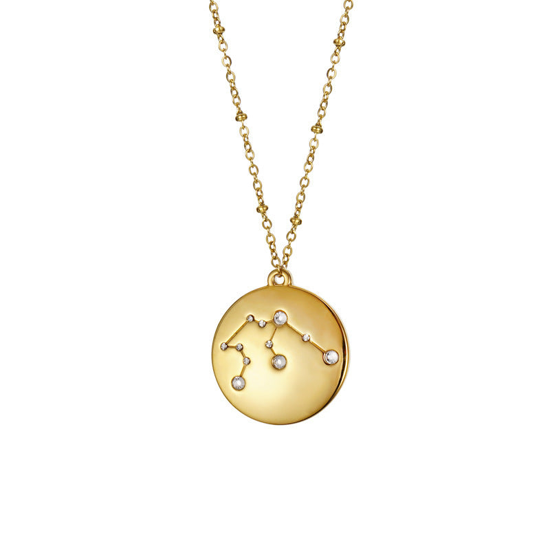 Hypnotic Constellation Round Necklace