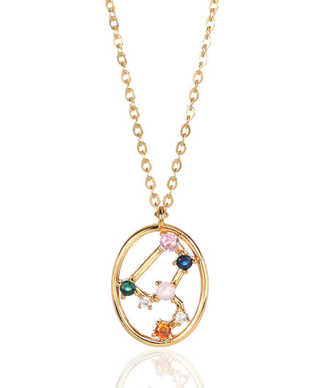 Curated Constellation Star Map Necklace