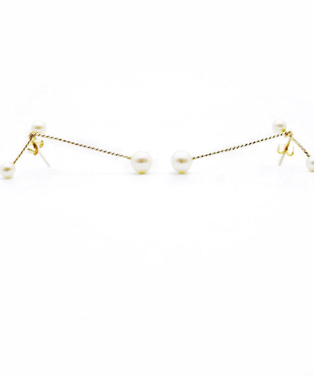 Pristine Silky Pearl Earrings