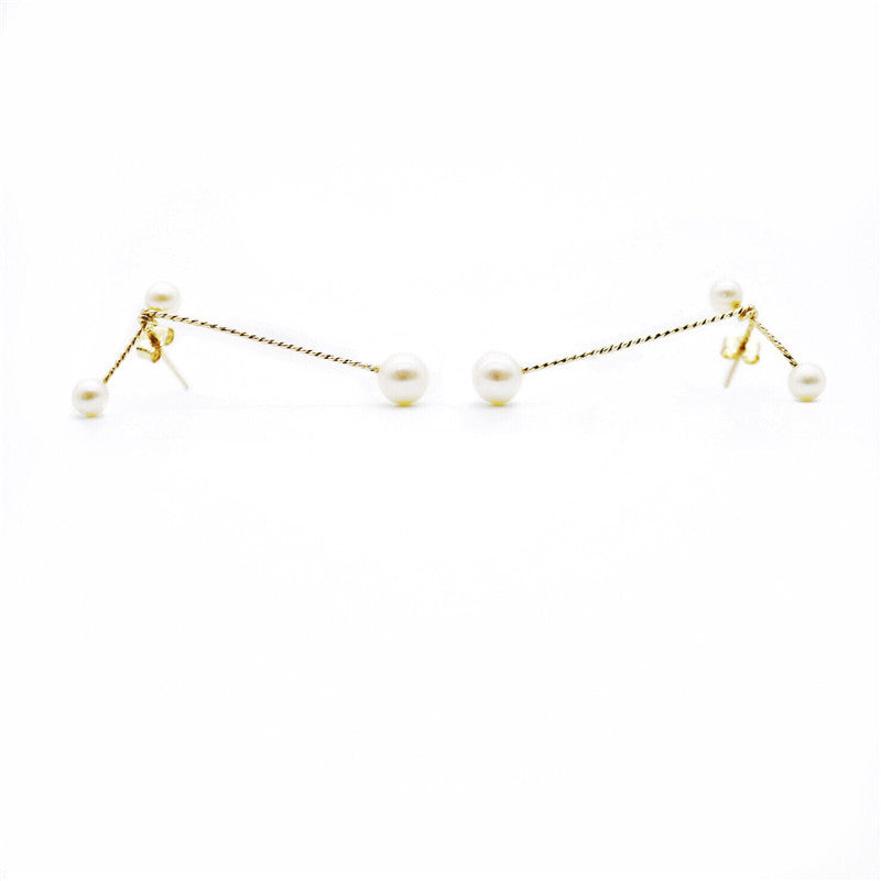 Pristine Silky Pearl Earrings