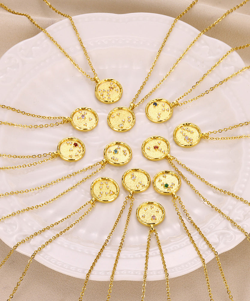 Brilliant Constellation Star Map Necklace