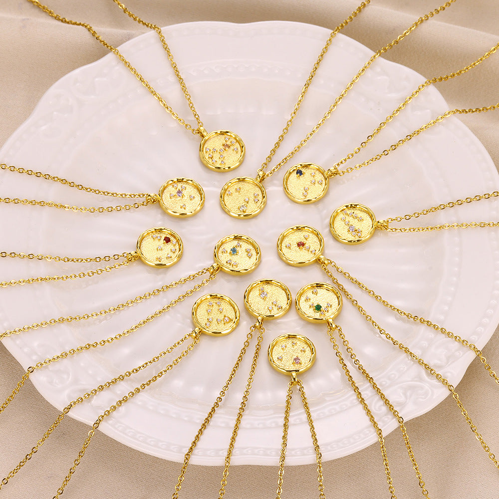 Brilliant Constellation Star Map Necklace