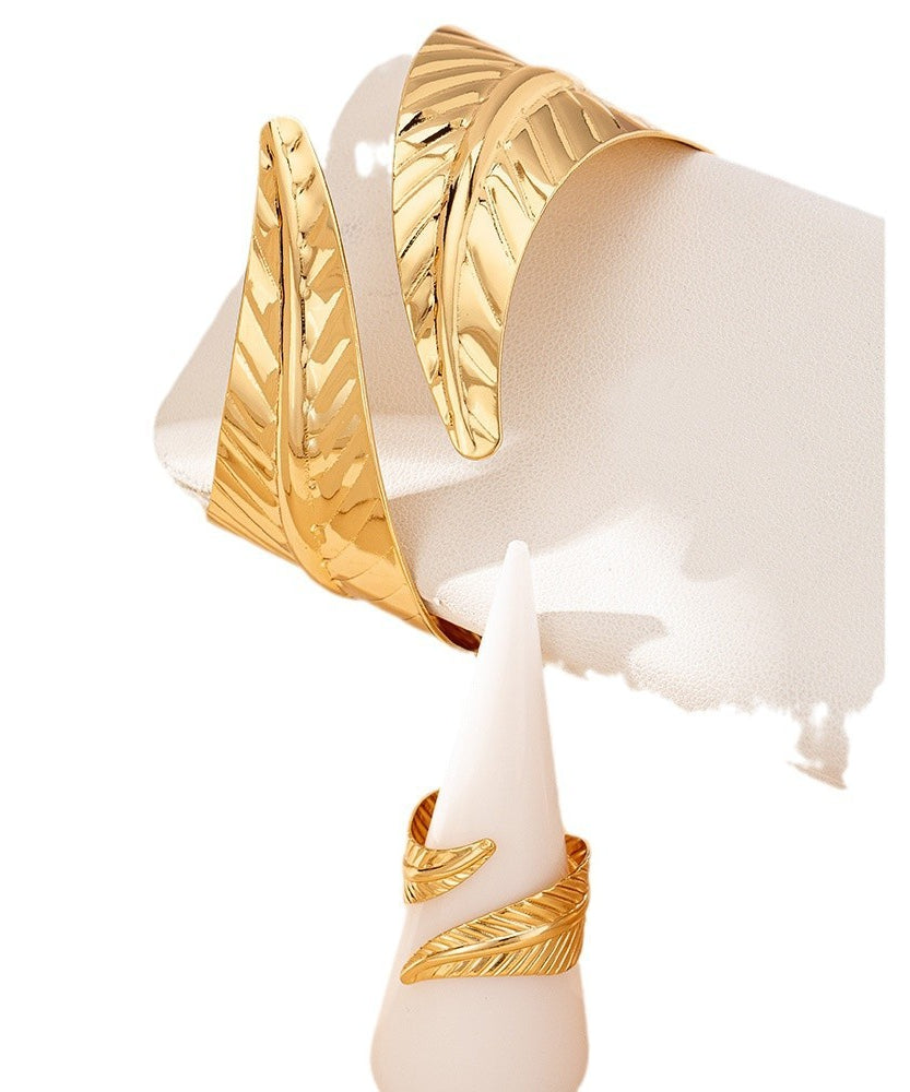 Greek Goddess Open Bracelet