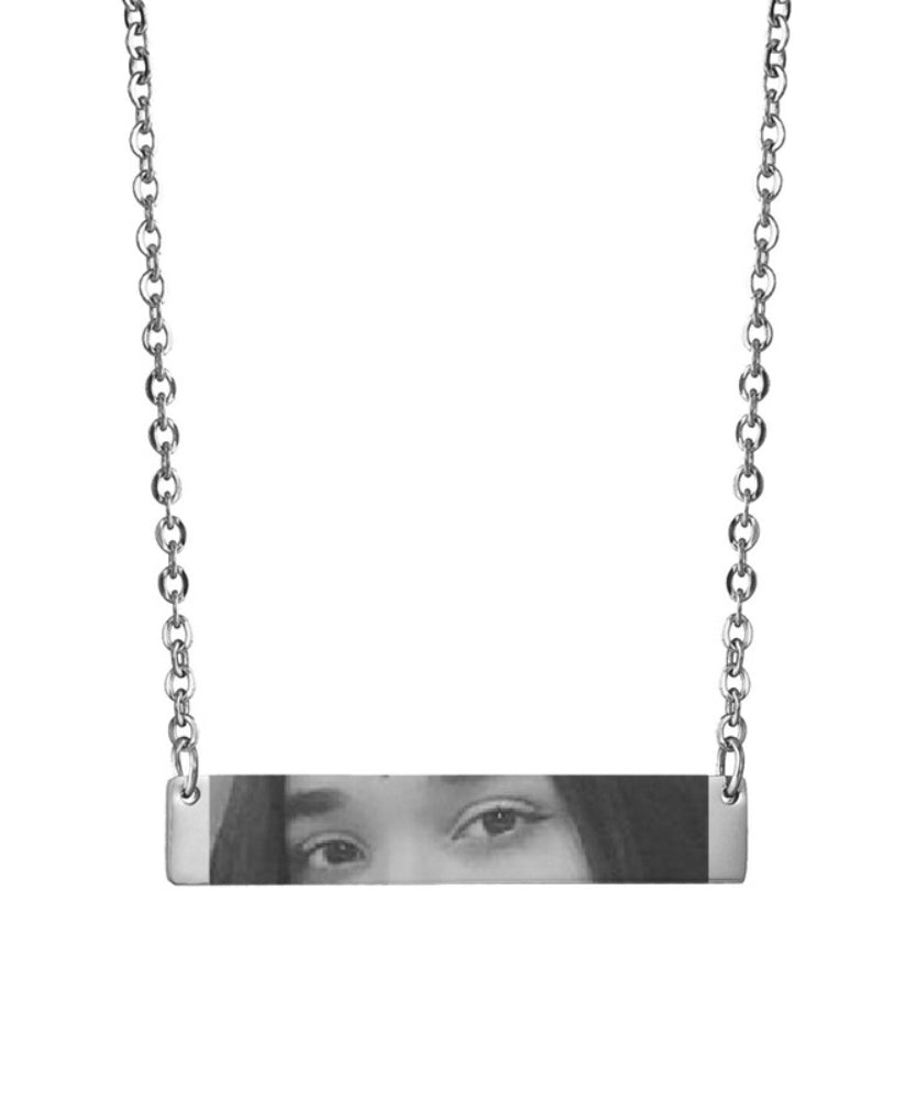 Customized Eyes Photo Necklace or Bracelet