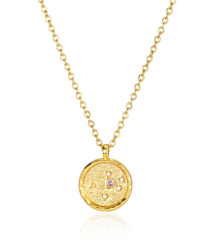 Brilliant Constellation Star Map Necklace