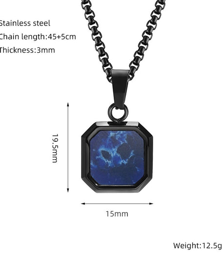 Grounded Square Necklace