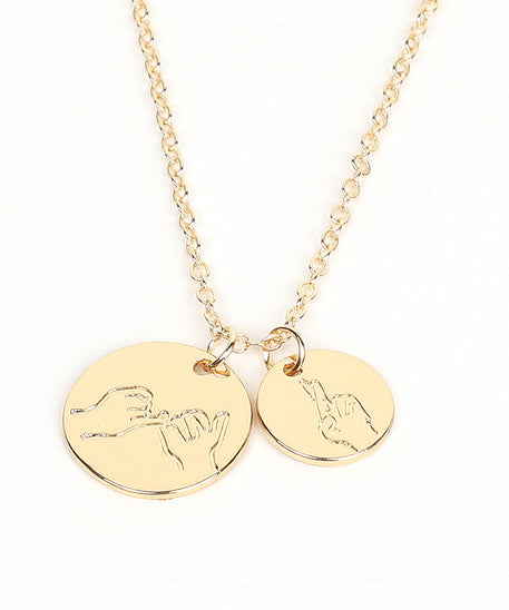 Crafted Multi-Gesture Clavicle Necklace