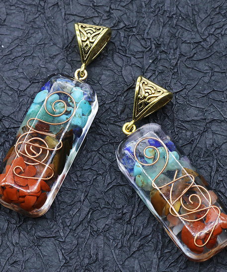 Earthbound Colorful Gravel Necklace