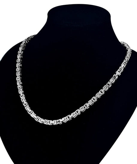 Glazed 52 Link Chain Necklace