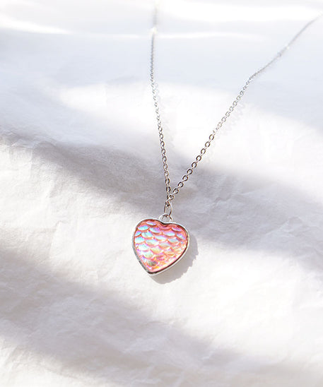 Flourishing Heart Scales Necklace