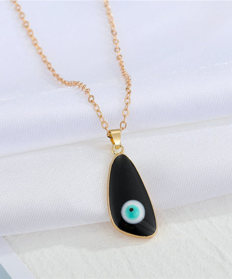 Lucky Eye Drop Necklace