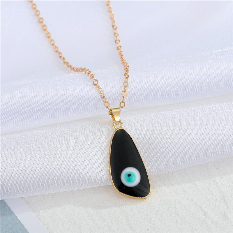 Lucky Eye Drop Necklace