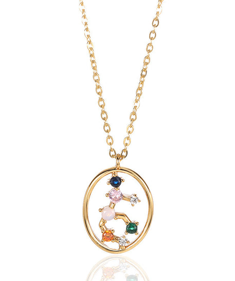 Curated Constellation Star Map Necklace