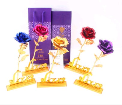Glam Gold Rose Gift Box