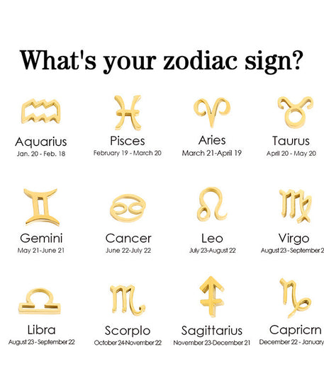 Shine-Bright Zodiac Constellation Pendant (WITHOUT Necklace)