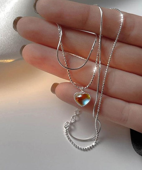 Stardust Heart Necklace