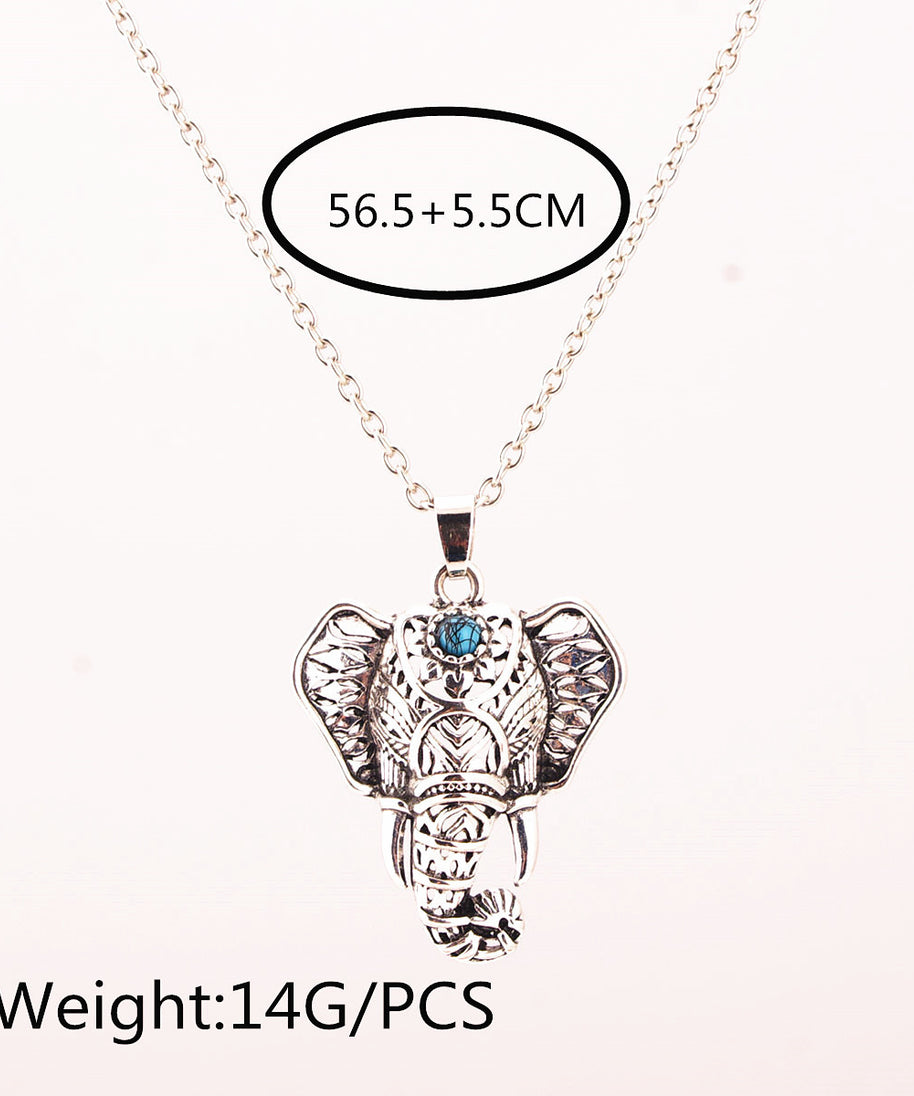 African Elephant Necklace