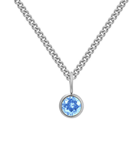 Prismatic Diamond Birthstone Necklace