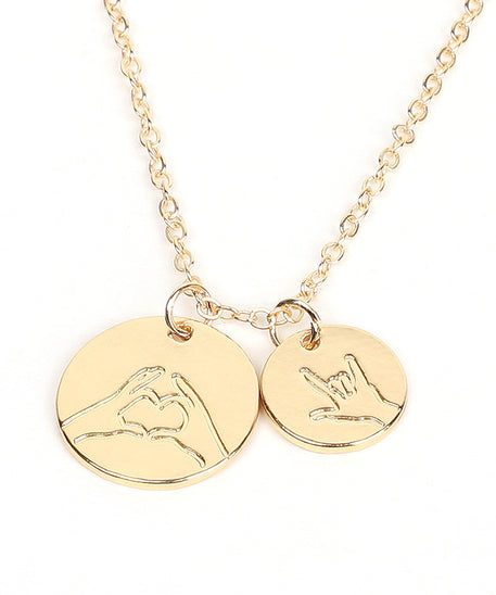 Crafted Multi-Gesture Clavicle Necklace