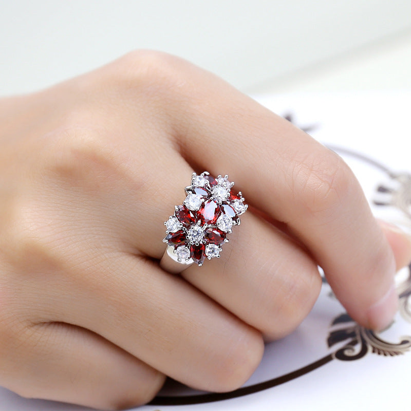Electric Flower Nest Ring