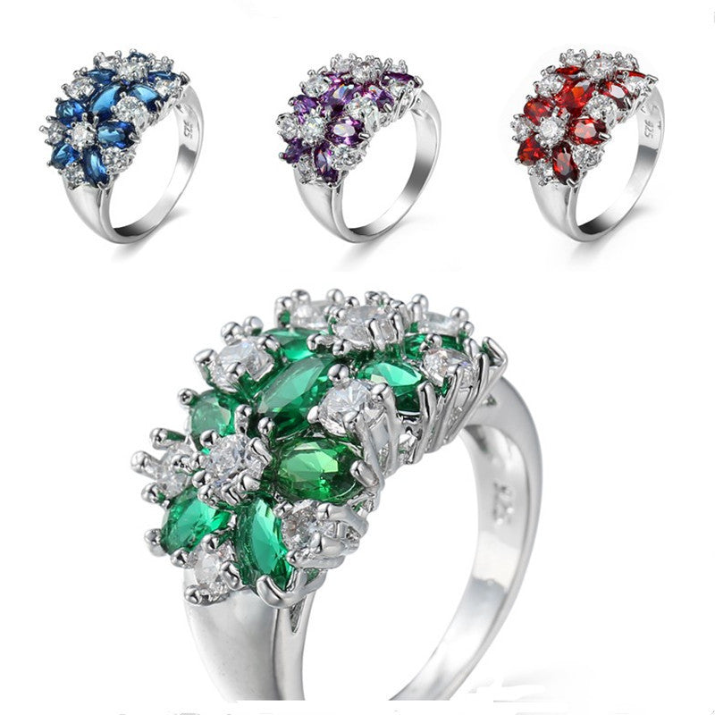 Electric Flower Nest Ring