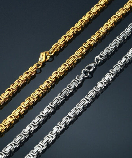 Glazed 52 Link Chain Necklace