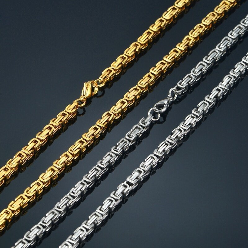Glazed 52 Link Chain Necklace