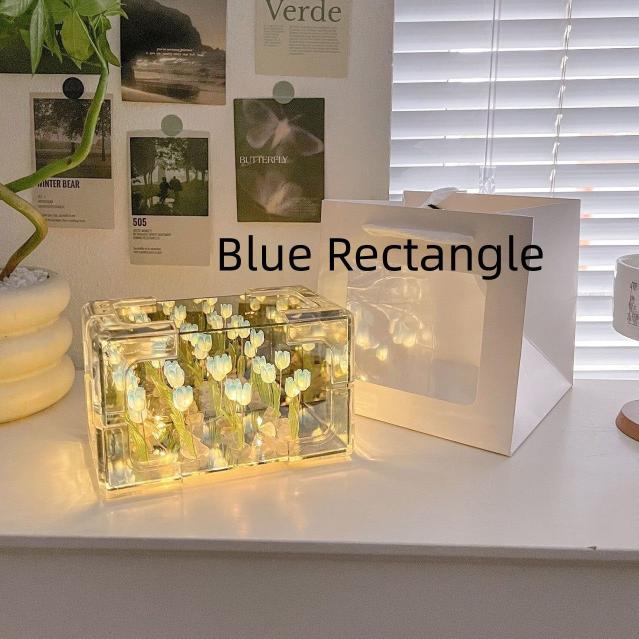 Glow Tulip Flower Night Lamp