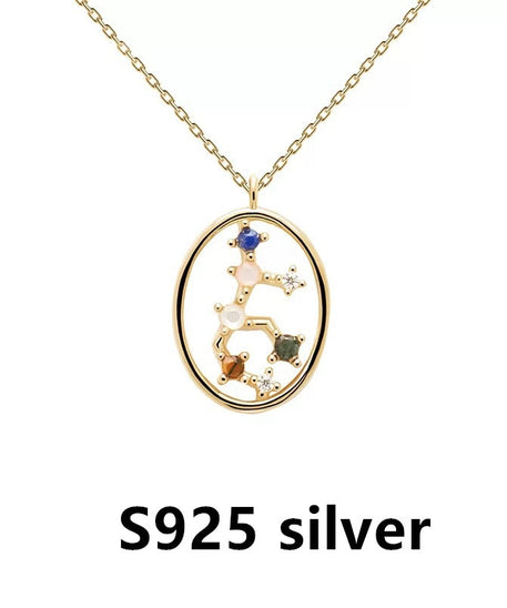 Curated Constellation Star Map Necklace